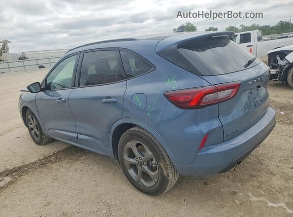 1FMCU0MN4RUB37645 2024 FORD ESCAPE Blue Задня ліва чверть