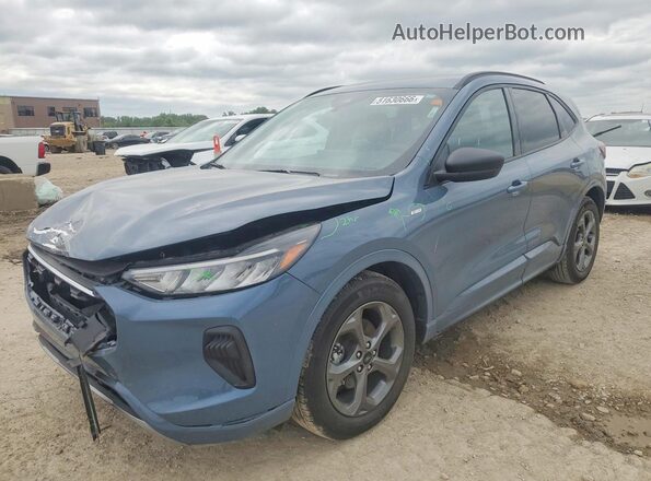 1FMCU0MN4RUB37645 2024 FORD ESCAPE Blue Передня ліва чверть