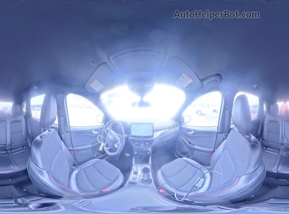 1FMCU0MN4RUB37645 2024 FORD ESCAPE Blue Панорамний вид салону 360°