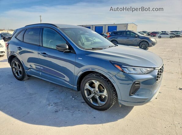 1FMCU0MN8PUA23225 2023 FORD ESCAPE Blue Przód prawy