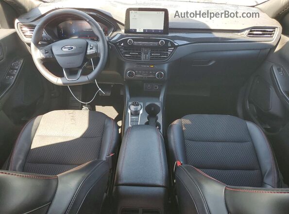 1FMCU0MNXSUB33900 2025 FORD ESCAPE Серый Вид панели приборов