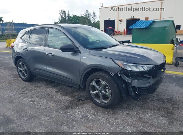 1FMCU0MNXSUB43732 2025 FORD ESCAPE Серый Передняя правая четверть