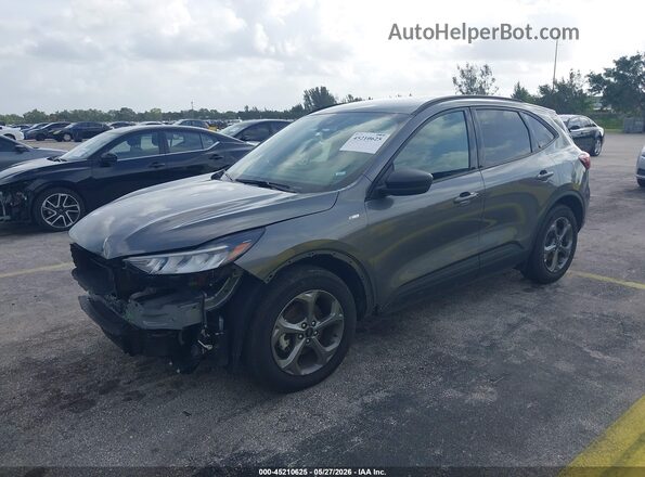 1FMCU0MNXSUB43732 2025 FORD ESCAPE Серый Передняя левая четверть
