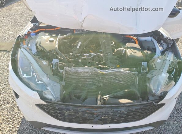 1FMCU9BZ0LUB10072 2020 FORD ESCAPE Белый Вид подкапотного пространства