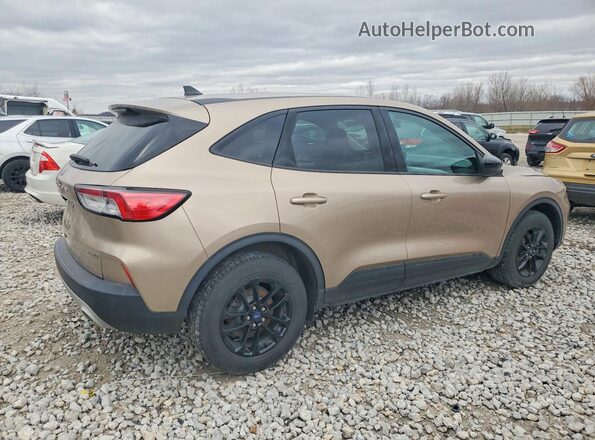 1FMCU9BZ3LUB75224 2020 FORD ESCAPE Желто-коричневый Задняя правая четверть