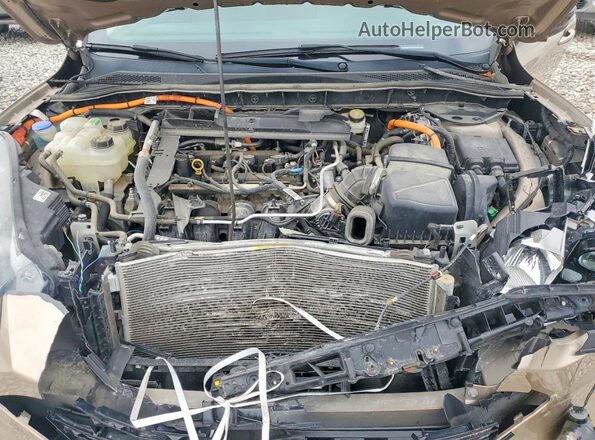 1FMCU9BZ3LUB75224 2020 FORD ESCAPE Желто-коричневый Вид подкапотного пространства