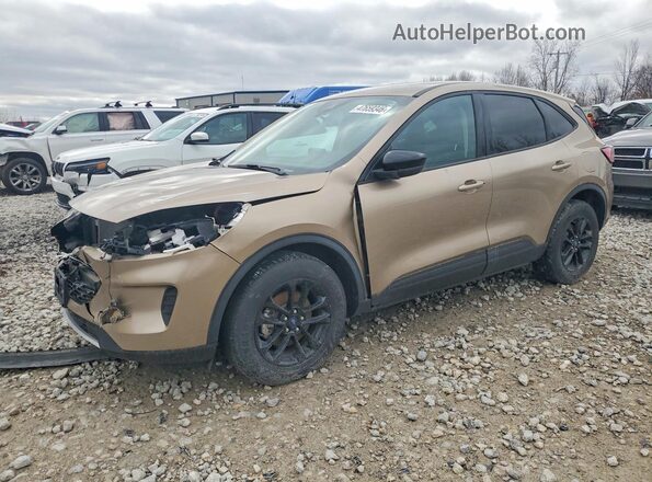 1FMCU9BZ3LUB75224 2020 FORD ESCAPE Желто-коричневый Передняя левая четверть