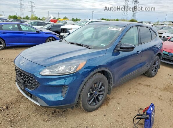 1FMCU9BZ6LUC57433 2020 FORD ESCAPE Синий Передняя левая четверть