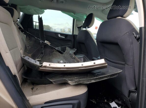 1FMCU9BZXMUA08196 2021 FORD ESCAPE Beige Vista de los asientos traseros