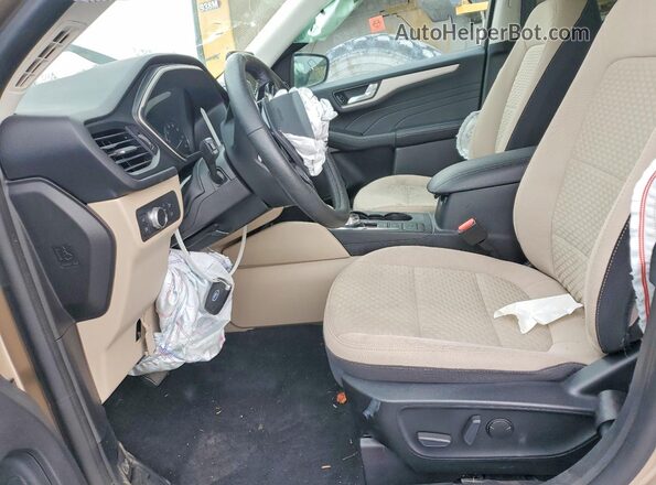 1FMCU9BZXMUA08196 2021 FORD ESCAPE Beige Vista interior delantera