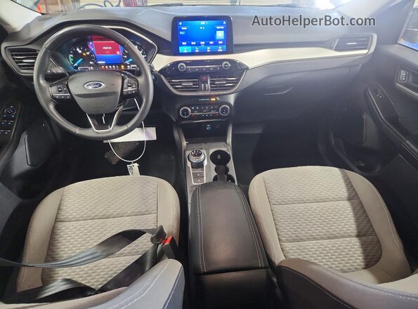 1FMCU9BZXNUA49588 2022 FORD ESCAPE Серый Вид панели приборов