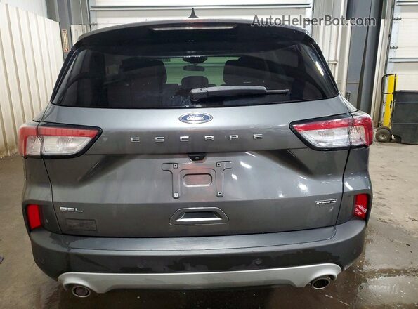 1FMCU9CZXMUA52018 2021 FORD ESCAPE Charcoal Widok z tyłu