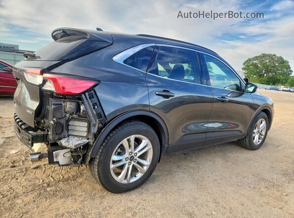1FMCU9DZ1LUB39447 2020 FORD ESCAPE Черный Задняя правая четверть