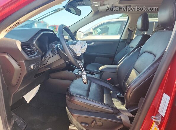1FMCU9DZ7LUB71173 2020 FORD ESCAPE Темно-бордовый Вид салона спереди