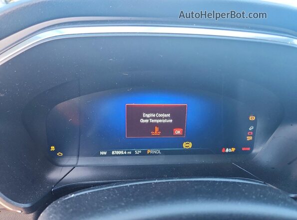 1FMCU9DZ7LUB71173 2020 FORD ESCAPE Темно-бордовый Вид щитка приборов