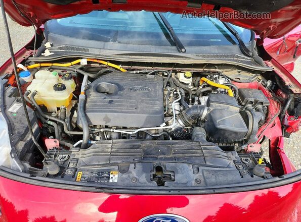 1FMCU9DZ7LUB71173 2020 FORD ESCAPE Темно-бордовый Вид подкапотного пространства