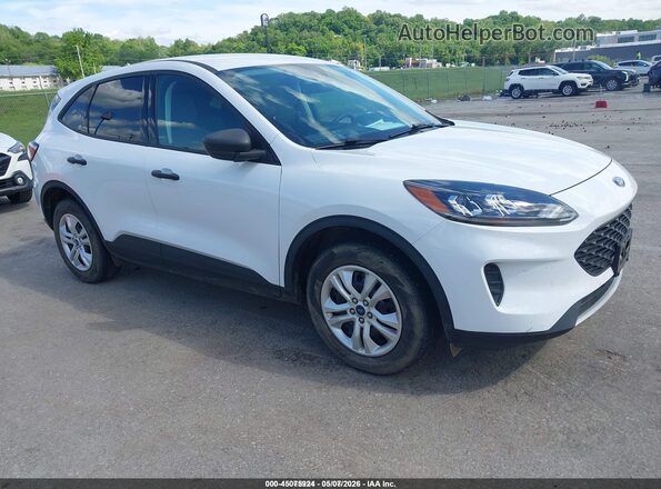 1FMCU9F64MUA82357 2021 FORD ESCAPE Белый Передняя правая четверть