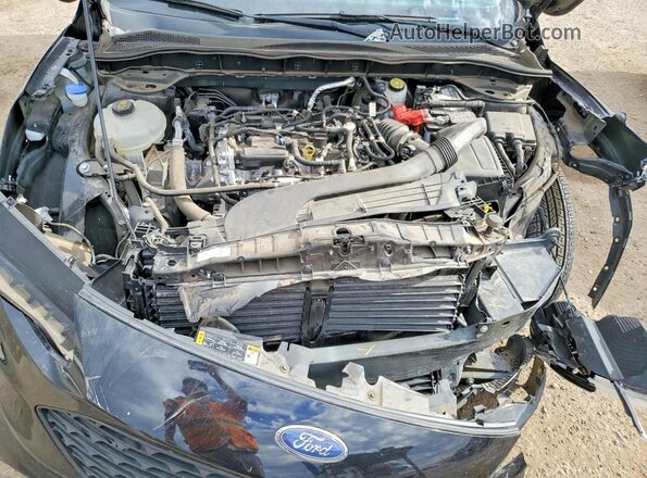 1FMCU9F65MUA73845 2021 FORD ESCAPE Черный Вид задней части салона