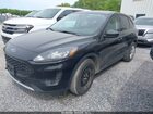 2021 Ford Escape S Черный vin: 1FMCU9F66MUA62000