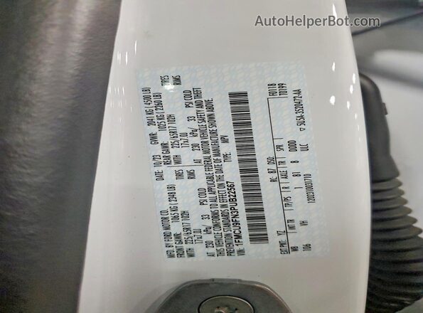 1FMCU9FN3PUB22567 2023 FORD ESCAPE Белый Вид подкапотного пространства
