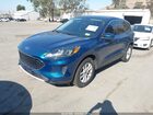 2020 Ford Escape Se Бирюзовый vin: 1FMCU9G61LUA08178
