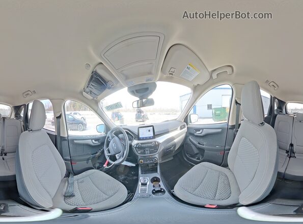 1FMCU9G62LUA08187 2020 FORD ESCAPE Серый Панорамный вид салона 360°