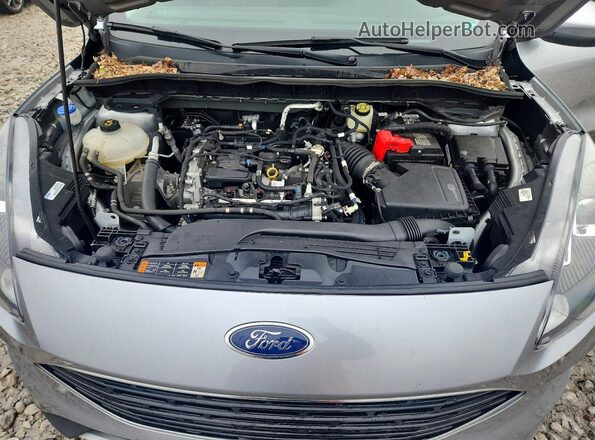 1FMCU9G62MUB08811 2021 FORD ESCAPE Серебряный Вид задней части салона