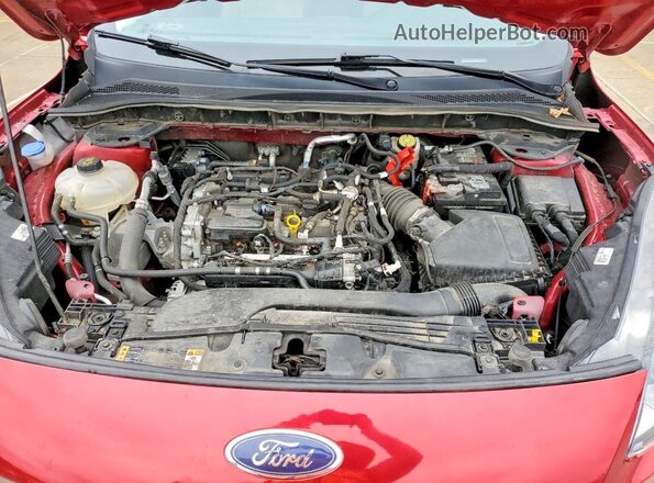 1FMCU9G63NUB53838 2022 FORD ESCAPE Red Vista del compartimento del motor