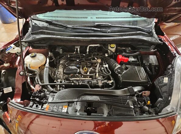 1FMCU9G65MUB09712 2021 FORD ESCAPE Red Widok komory silnika