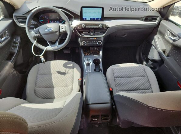 1FMCU9G67LUB42015 2020 FORD ESCAPE Черный Вид панели приборов