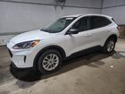 2022 Ford Escape Se White vin: 1FMCU9G67NUB09910 Damage: Left Front Fender, Dent(S) W/ Paint Dmg, 1 To 2 Inches