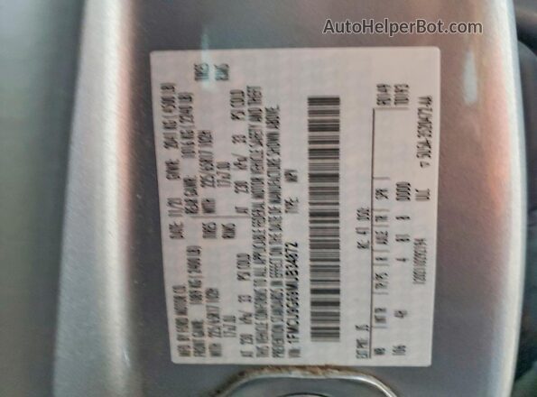 1FMCU9G69MUB34872 2021 FORD ESCAPE Серебряный Вид наклейки с VIN-кодом