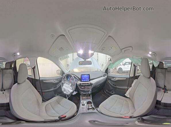 1FMCU9G69MUB34872 2021 FORD ESCAPE Серебряный Панорамный вид салона 360°