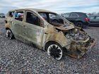 2017 Ford Escape Se Пожар vin: 1FMCU9G90HUB02294
