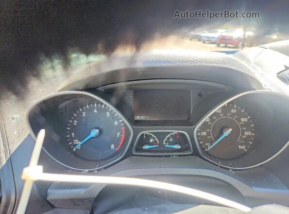 1FMCU9G90HUD62520 2017 FORD ESCAPE Черный Вид щитка приборов