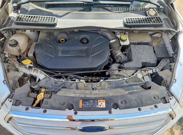 1FMCU9G91KUB66609 2019 FORD ESCAPE White Вид підкапотного простору