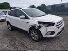2017 Ford Escape Se White vin: 1FMCU9G92HUA26321
