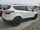 2017 Ford Escape Se White vin: 1FMCU9G92HUD99956