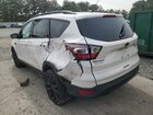 2017 Ford Escape Se White vin: 1FMCU9G92HUD99956