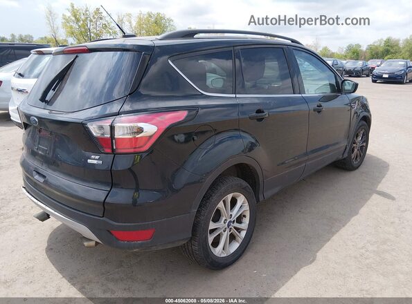 1FMCU9G92HUE57015 2017 FORD ESCAPE Черный Задняя правая четверть