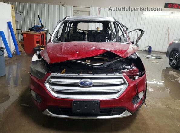 1FMCU9G92JUB31706 2018 FORD ESCAPE Пожар Вид спереди