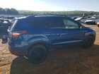 2017 Ford Escape Se Синий vin: 1FMCU9G93HUB07974