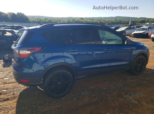 1FMCU9G93HUB07974 2017 FORD ESCAPE Синий Задняя правая четверть