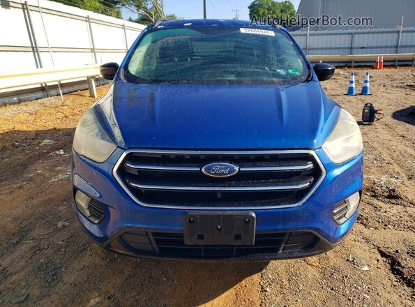 1FMCU9G93HUB07974 2017 FORD ESCAPE Синий Вид спереди