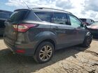 2017 Ford Escape Se Gray vin: 1FMCU9G95HUB72311