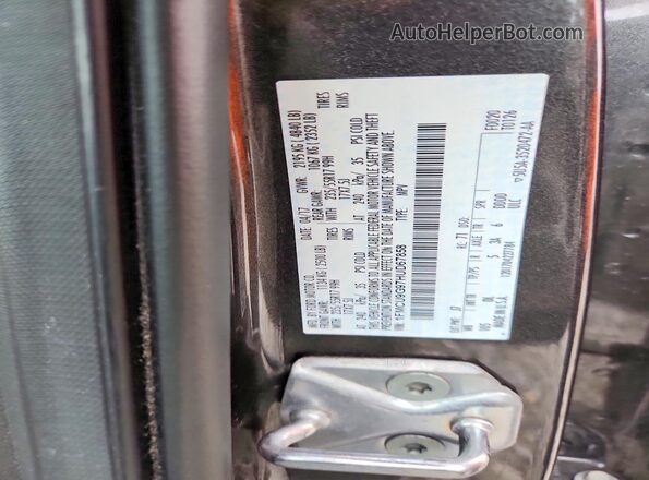 1FMCU9G97HUD67858 2017 FORD ESCAPE Серый Вид наклейки с VIN-кодом