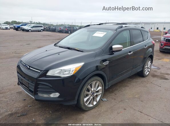 1FMCU9G98GUC11486 2016 FORD ESCAPE Черный Передняя левая четверть