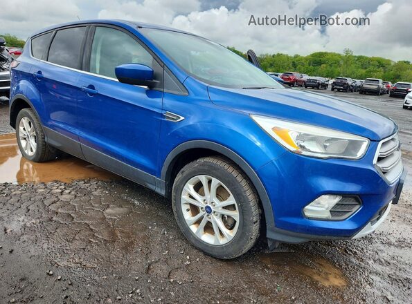 1FMCU9GD0HUA74730 2017 FORD ESCAPE Blue Przód prawy