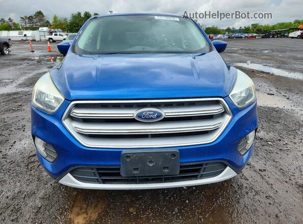 1FMCU9GD0HUA74730 2017 FORD ESCAPE Blue Widok z przodu
