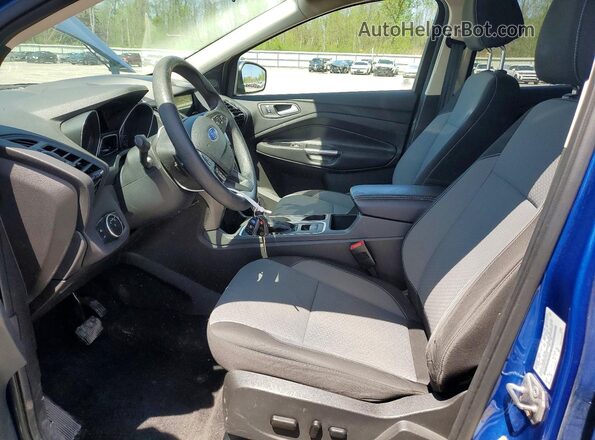 1FMCU9GD0HUC17059 2017 FORD ESCAPE Blue Widok wnętrza z przodu